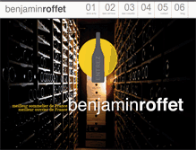 Tablet Screenshot of benjaminroffet.com